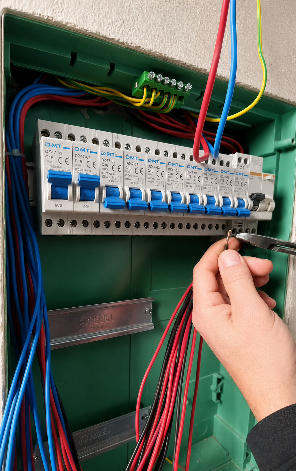 Electrical panel work